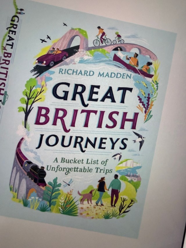 Great British journeys book cover